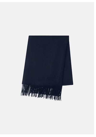 Jac + Jack Eyre Cashmere Scarf - Darkest Navy