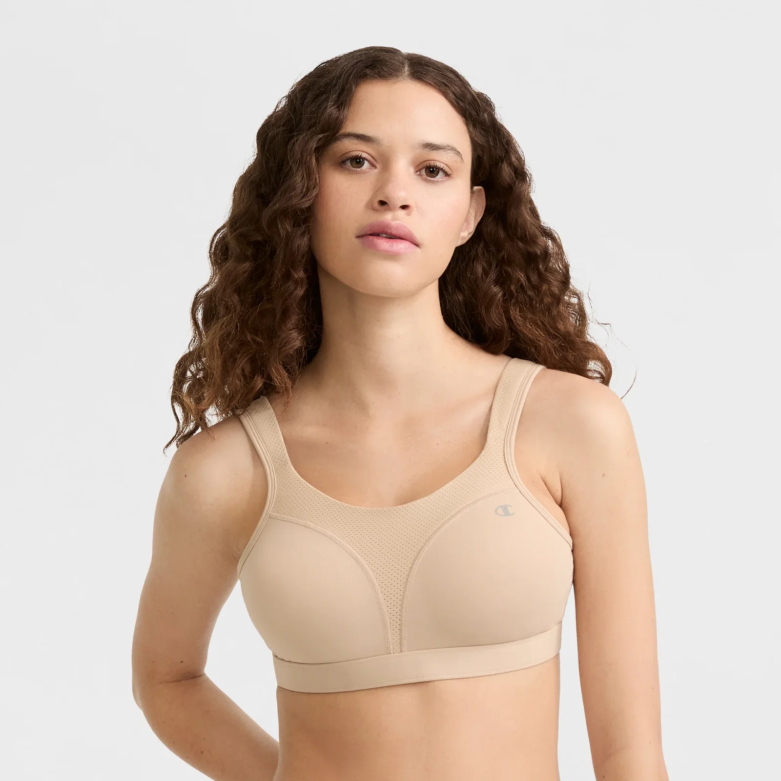 Image of Spot Comfort High-Impact Sports Bra, C Logo