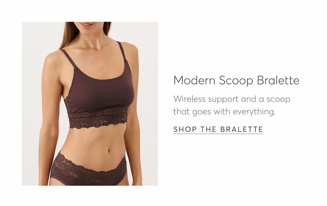 Modern Scoop Bralette | Shop The Bralette