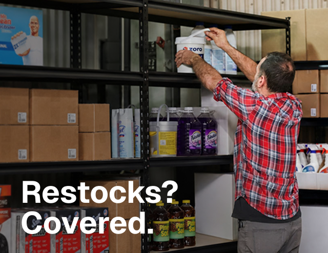 Restocks? Covered.
