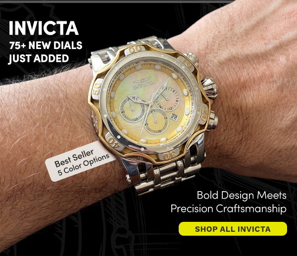 INV-27809 INVICTA | 75+ New Arrivals Starting Under $50