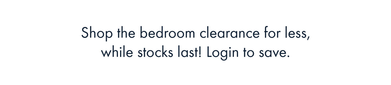 Shop Bedroom Clearance
