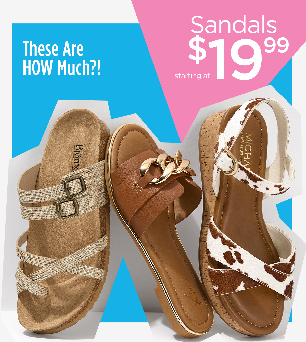 These Are How Much? | Sandals Starting At $19.99