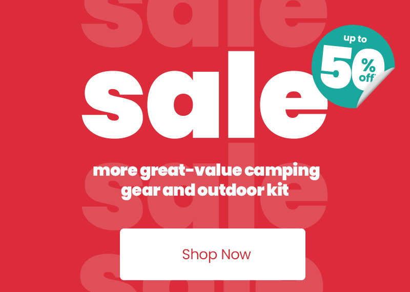 Sale: more great-value camping gear and outdoor kit