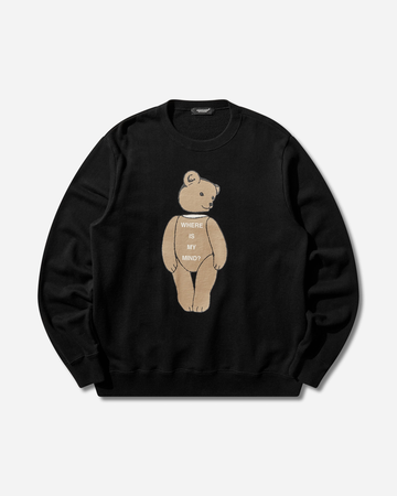 Men's Where is my Mind? Crewneck Sweatshirt Black