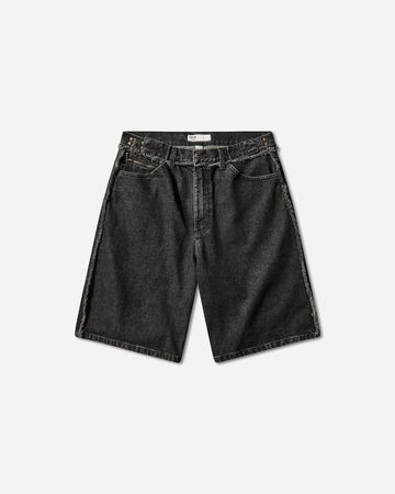 Men's Five Pocket Denim Shorts Black