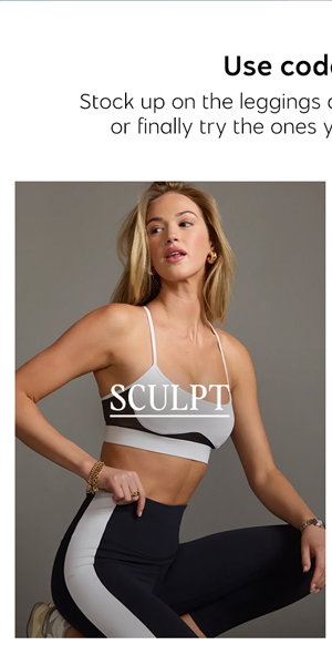 Sculpt Bras and Leggings