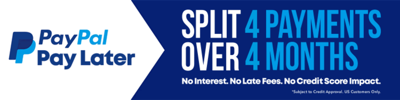 Split 4 payments over 4 months
