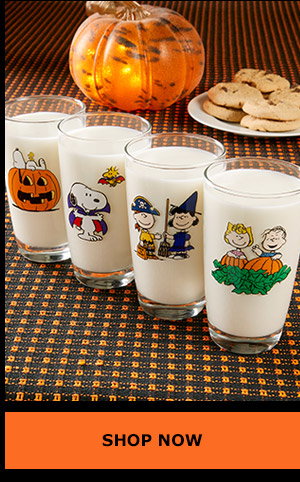 Shop Now. Peanuts Great Pumpkin Drinking Glass, Set of 4