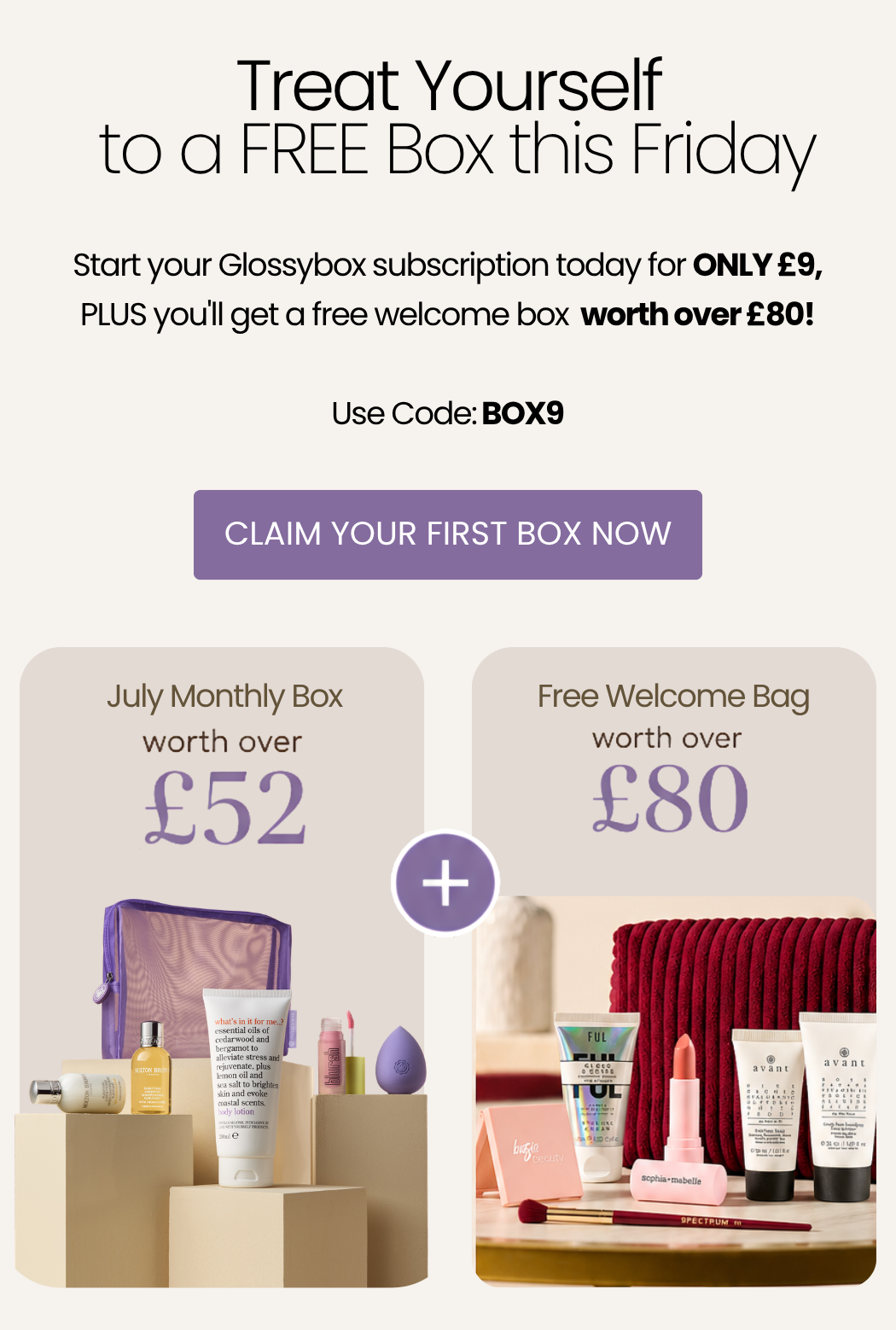 Use Code: BOX9