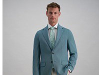 Man poses in a Haggar sport coat