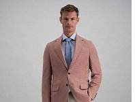 Man poses in a Haggar sport coat