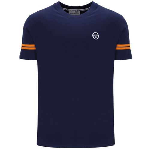 Sergio Tacchini Grello Crew Neck T-Shirt - Maritime Blue