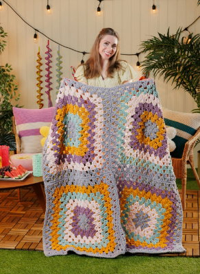 Free Great Granny Crochet Blanket Pattern