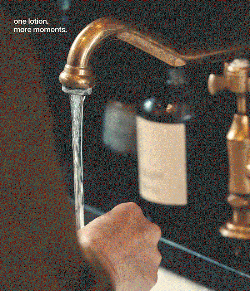 one lotion. more moments.
