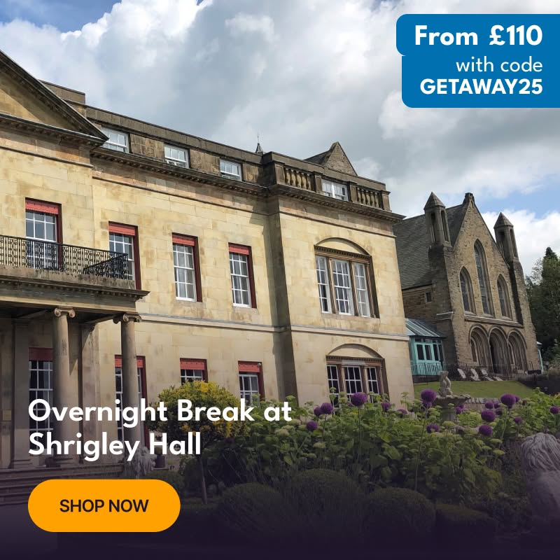 Overnight Breaks with Breakfast for Two at Shrigley Hall