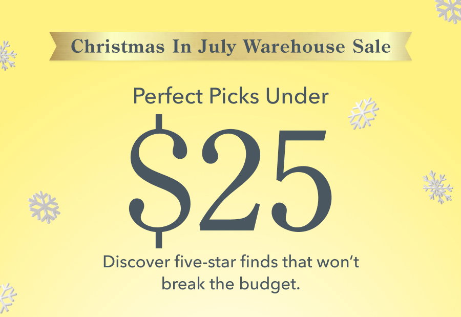 Perfect Picks Under $25