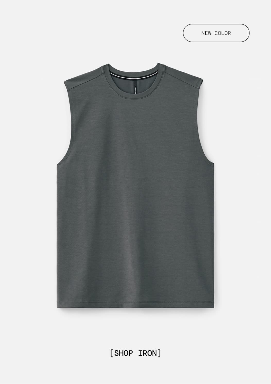 Shop Grey Output Muscle Tee