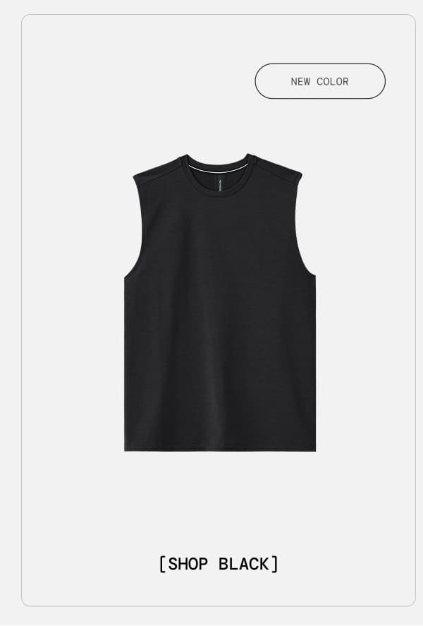 Shop Black Output Muscle Tee
