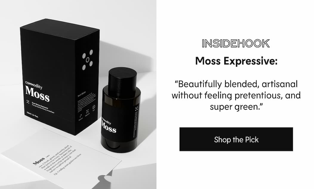 INSIDEHOOK Moss Expressive - Beautifully blended, artisinal without feeling pretentious, and super green | Shop the Pick