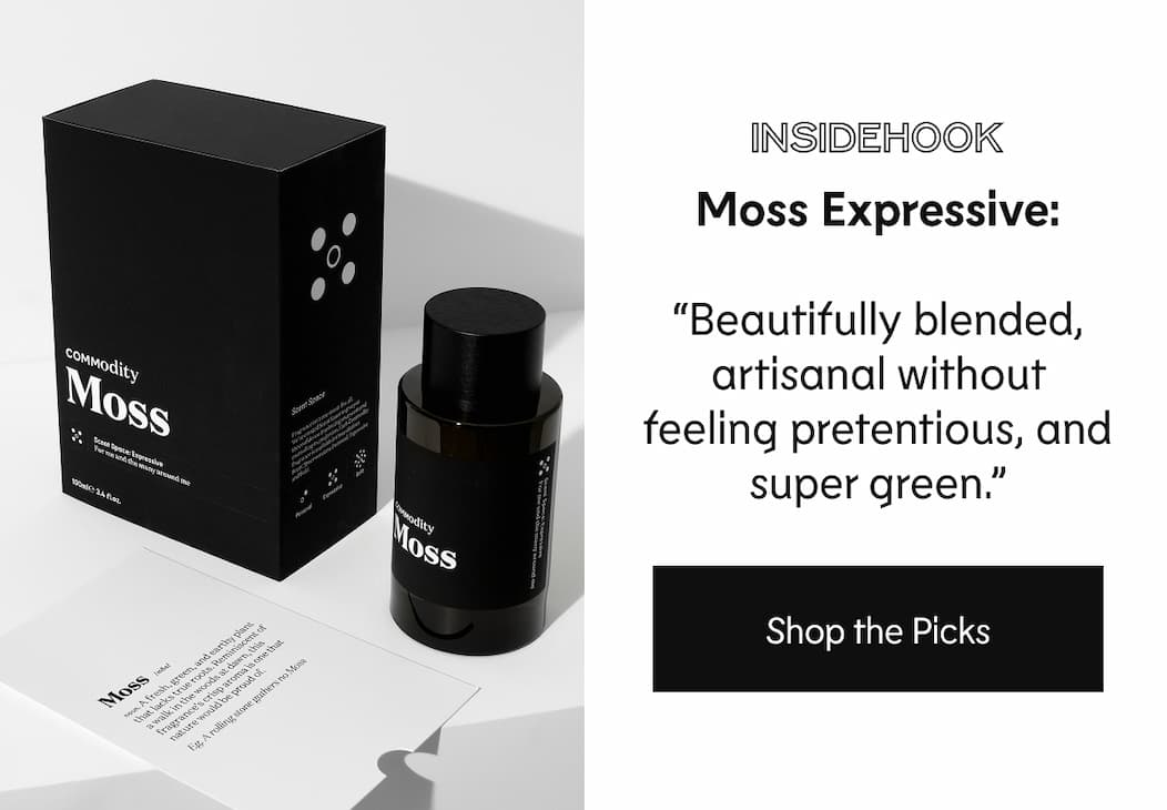 INSIDEHOOK Moss Expressive - Beautifully blended, artisinal without feeling pretentious, and super green | Shop the Pick