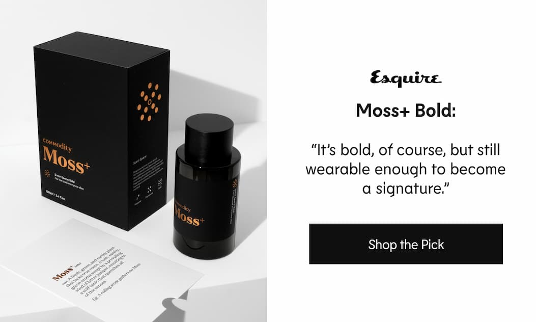 Esquire Moss+ Bold - It's bold, of course, but still wearable enough to become a signature | Shop the Pick