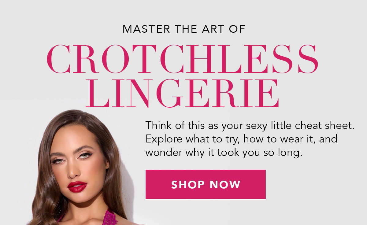 Crotchless Lingerie [Shop Now]