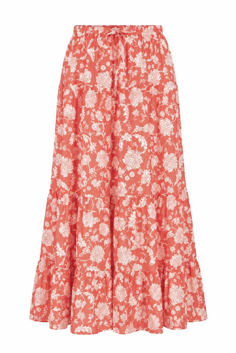 Tiered Ultra Maxi Skirt
