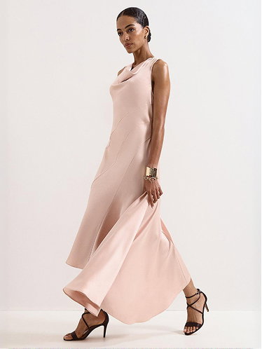Thyra Satin Dress