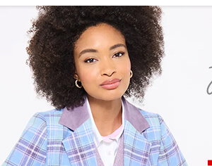 Into The Blue Check Jacket - 30% Off Now £60