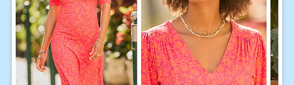 Summer Brights Jersey Dress