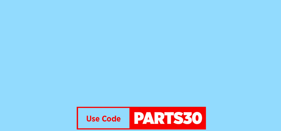 30% off car parts - Use code PARTS30 - Ends Tonight