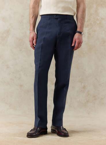 Tailored Linen Trousers