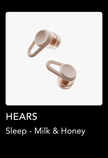 Hears Sleep - Milk & Honey