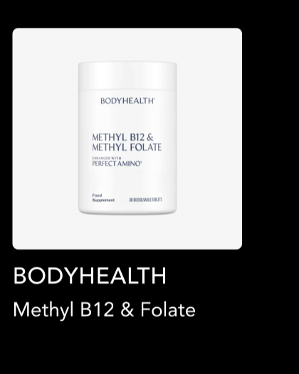 BodyHealth Methyl B12 & Folate