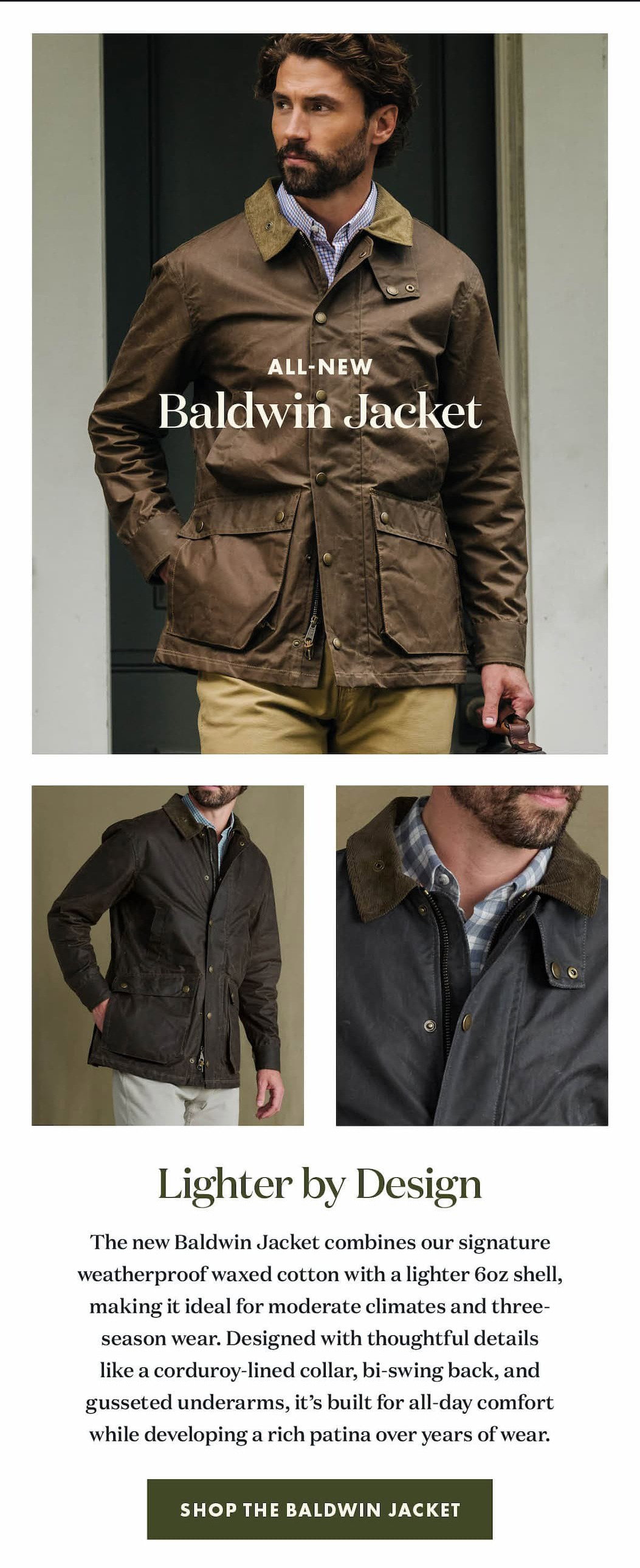 All New Baldwin Jacket - Shop Now