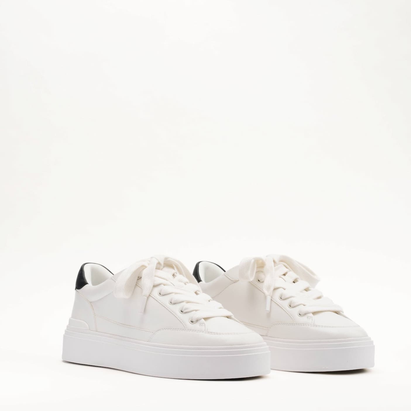 MALLET Lansbury Men's White Nappa Leather Trainers