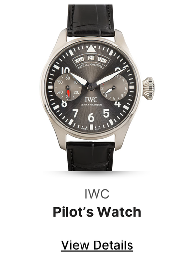 Pre-Owned IWC Big Pilot’s Watch Annual Calendar Spitfire Ref IW502702 Grey Dial