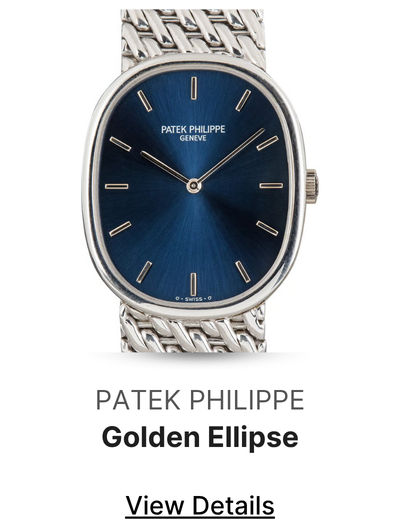 Vintage Patek Philippe Golden Ellipse 3848/17 White Gold