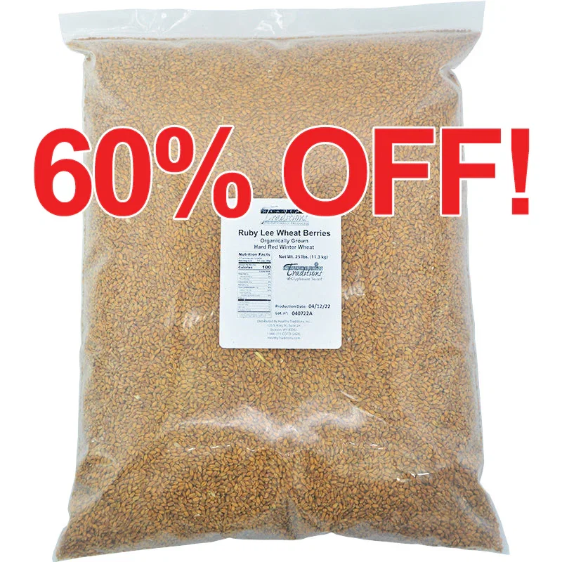 Image of Ruby Lee Wheat Berries - 25 lb. (limit of 2)