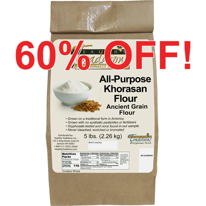 Image of All-Purpose Khorasan Flour - 5 lb. Bag