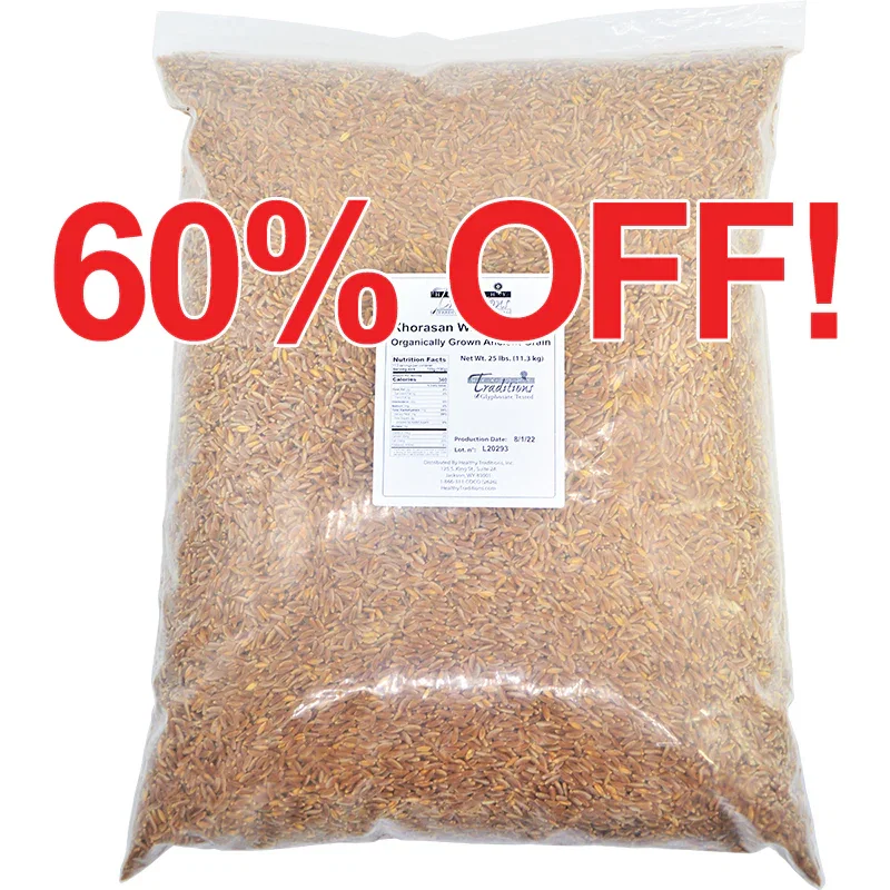 Image of Ancient Grain Khorasan Wheat Berries - 25 lb. (limit of 2)