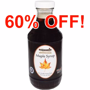 Image of Very Dark Maple Syrup - 16 oz.