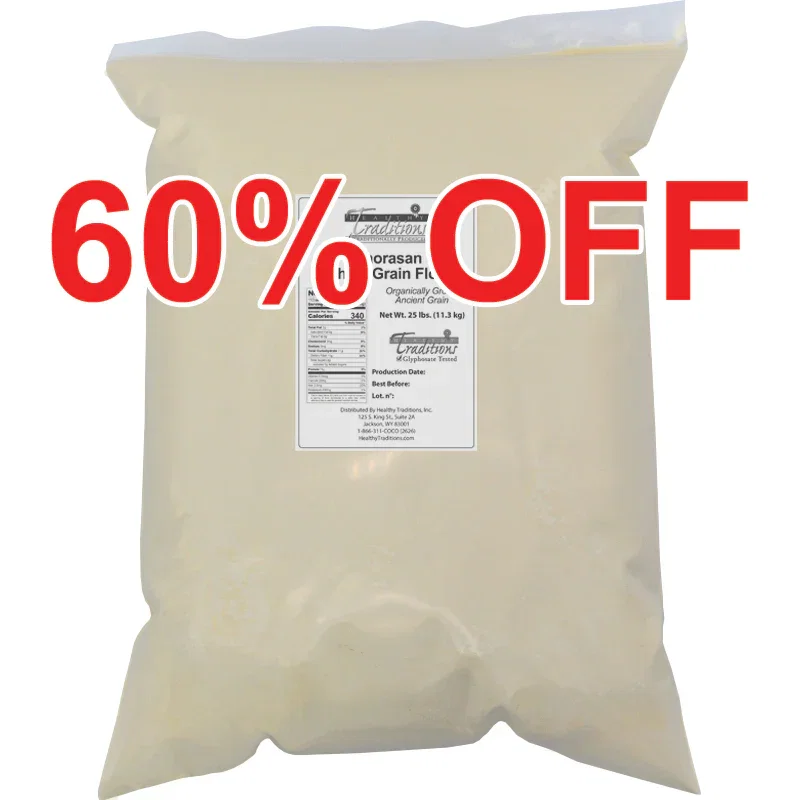 Image of Khorasan Whole Grain Flour - 25 lb. Bag