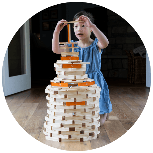 7th Birthday - Timber Planks 300 Piece Set