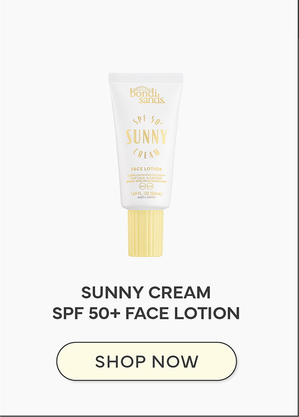 Shop Sunny Cream SPF 50+ Face Lotion
