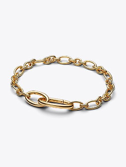 Openable Oval Link Chain Bracelet