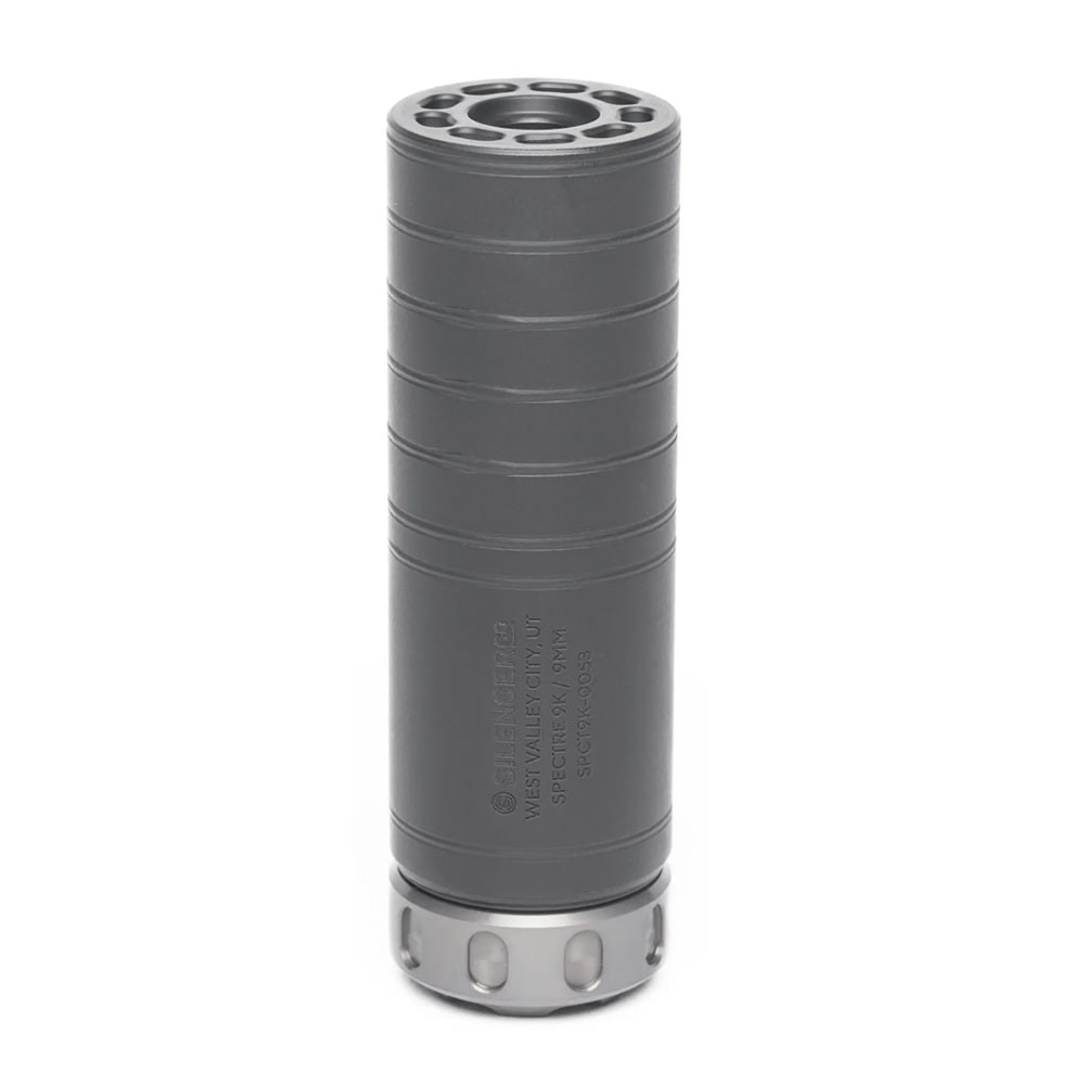 Image of SilencerCo Spectre 9K 9mm/.300 Blackout Subsonic Titanium Black Suppressor SU5528