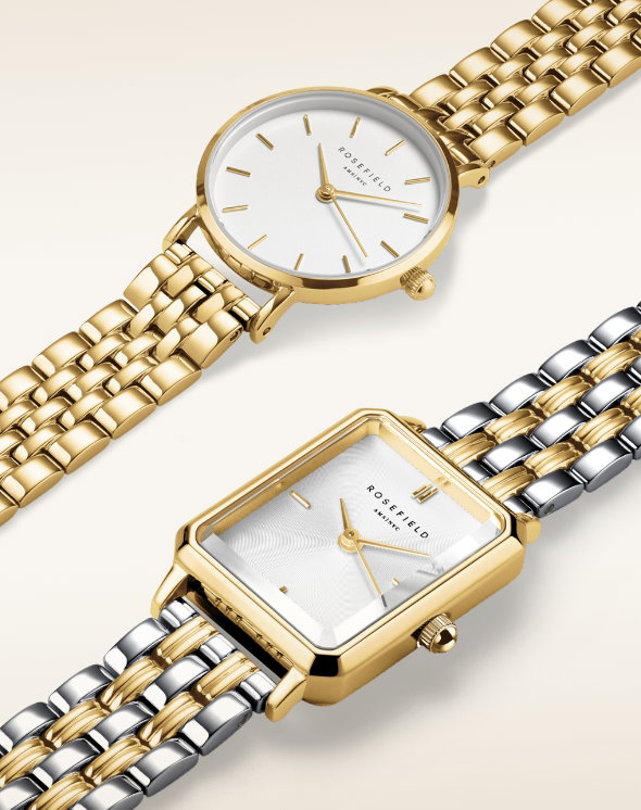 Gold and duotone watches