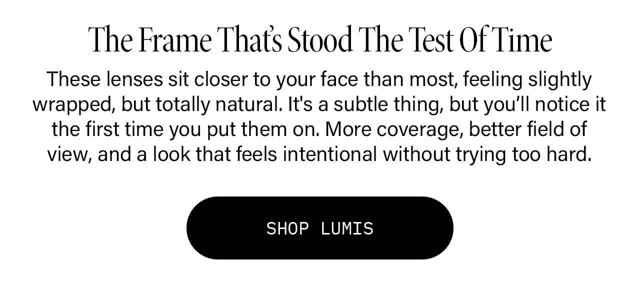 Score Polarized Sunglasses Built for Daily Wear with the RAEN Lumis Wide Frame